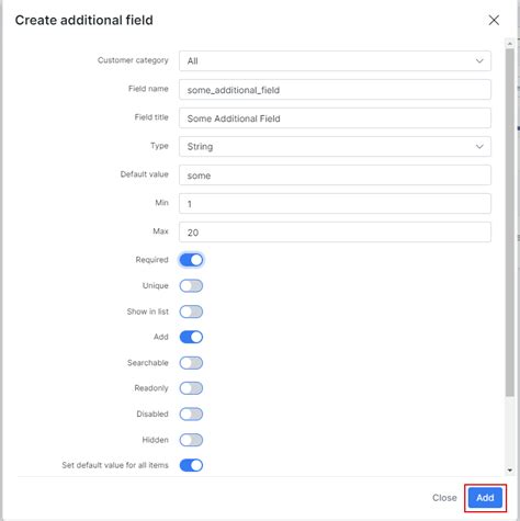 Custom Additional Fields Splynx Documentation