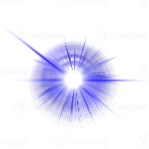 Efecto De Luz Azul Png