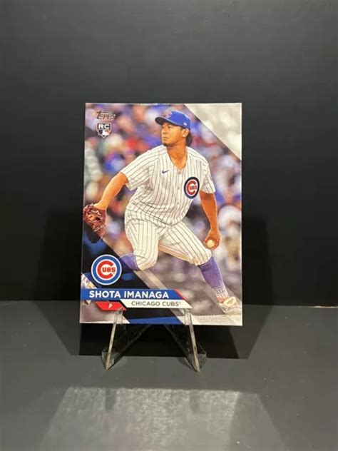 SHOTA IMANAGA 2024 Topps 33 Flagship Collection SP Rookie RC Cubs Solo