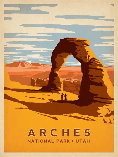 Vintage National Park Poster Amazing Art Deco Vintage Advertising