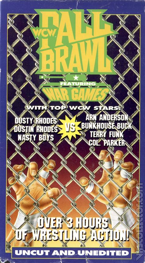 WCW Fall Brawl VHSCollector