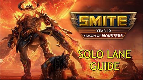 Smite Solo Lane Guide Youtube