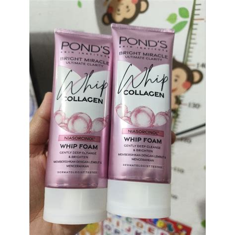 Jual Ponds Facial Whip Foam Pond S Bright Miracle Ultimate Clarity Facial Whip Foam 100 Gram