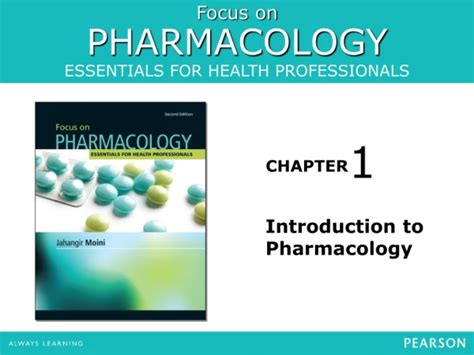 PPT INTRODUCTION TO PHARMACOLOGY PowerPoint Presentation Free