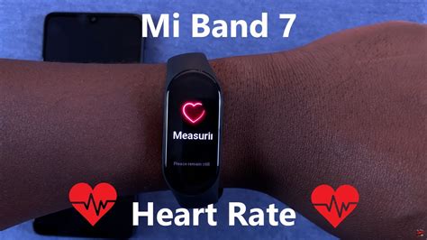 How To Measure Your Heart Rate On Xiaomi Smart Band 7 Mi Band 7 Youtube