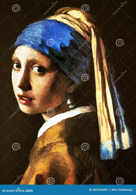 Johannes Jan Vermeer Van Delft Girl With A Pearl Earring 1665