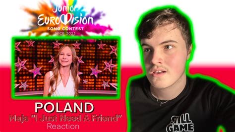 Maja Krzy Ewska I Just Need A Friend Reaction Poland Junior