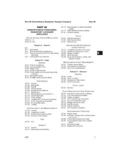 PART 25 AIRWORTHINESS STANDARDS: TRANSPORT … / part-25-airworthiness ...