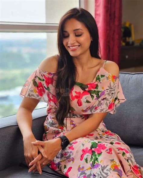 Beautiful Srinidhi Shetty In A Pink Floral Maxi Dress Pictures 01 247301 Kollywood Zone