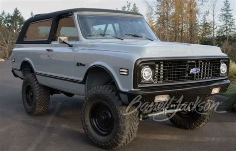 1972 Chevrolet K5 Blazer Custom Suv Vin Cke182f126896 Classic Com