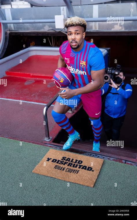 Adama Traore Fcb Presentation Hi Res Stock Photography And Images Alamy