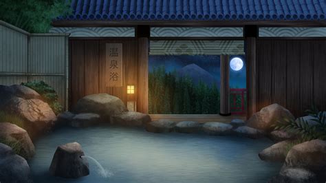 Onsen Bath Visual Novel Bg Duy Tung