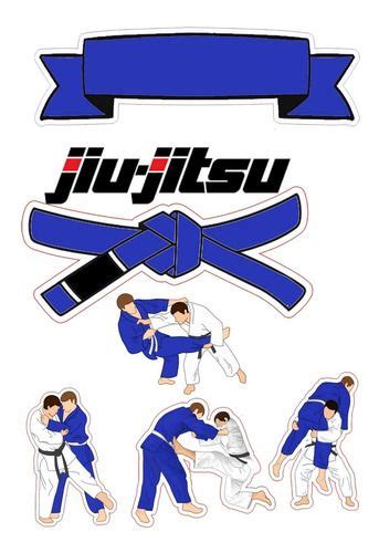 Topo Topper De Bolo Personalizado Jiu Jitsu R 21 99 Imagens De Jiu