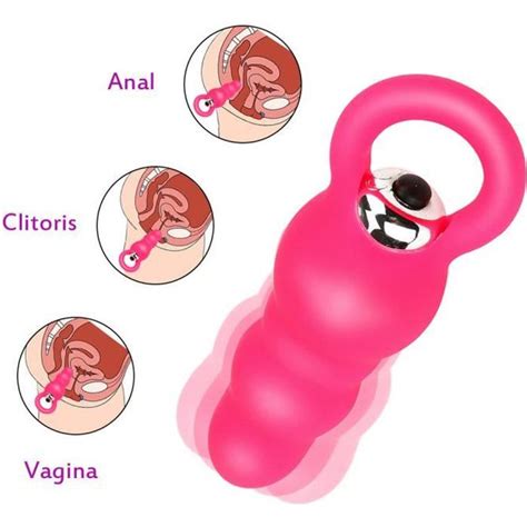 Anal Perle Plug Vibrator Silicone Butt Plug Anal Jouets érotiques pour Gay zo590 Cdiscount