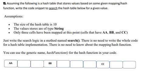 Solved Java Given Code Public Class HashTable Chegg