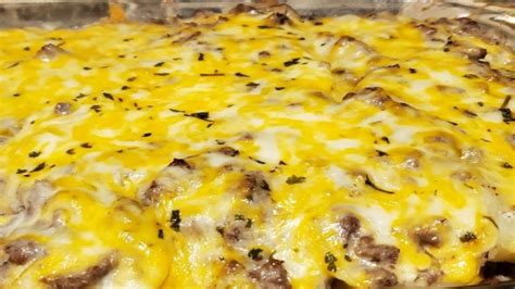 How To Make The Best Beef And Potato Casserole W Cheese Youtube