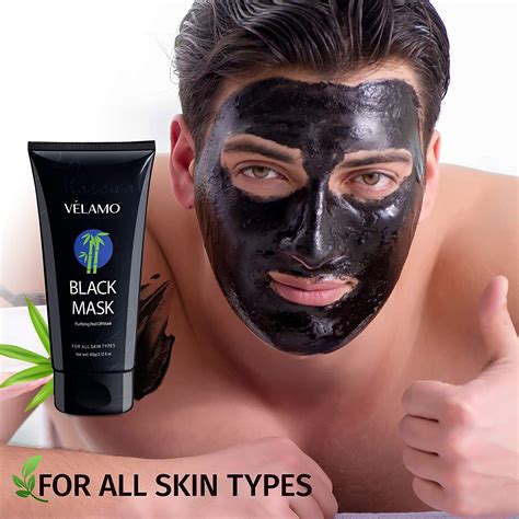 VELAMO Blackhead Remover Mask - Purifying Charcoal Peel Off Mask for ...