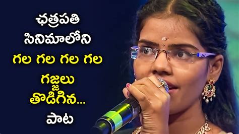 Gala Gala Song Performance By Sugandhini Padutha Theeyaga ETV YouTube