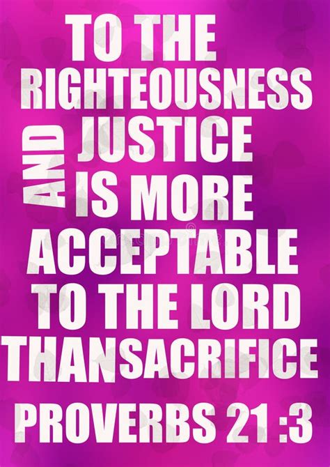 English Bible Verses " To Do Righteous and Justice is More Acceptable ...