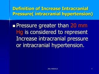 Increased Intracranial Pressure Ppt