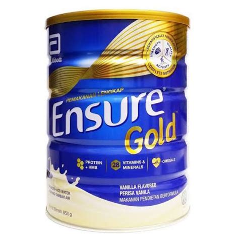 Ensure Gold HMB VANILLA 850g 2024 EXPIRY Choose Variation Lazada PH