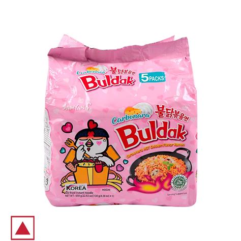 Samyang Buldak Carbonara Hot Chicken Flavoured Instant Noodles Ramen Price Buy Online At