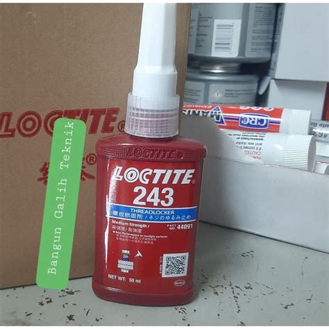 Jual Loctite 243 Threadlocker Shopee Indonesia