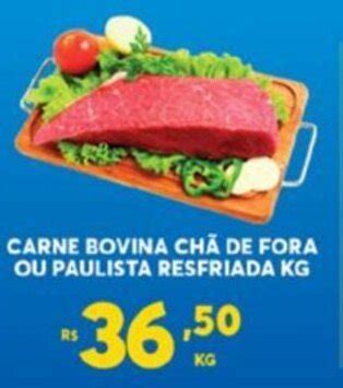 Carne Bovina Cha de Fora ou Paulista Resfriada 1kg oferta na Atacadão