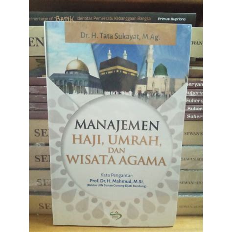 Jual BUKU MANAJEMEN HAJI UMRAH DAN WISATA AGAMA Shopee Indonesia