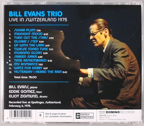 Yahoo Bit Cd Bill Evans Trio Live In Switzerl