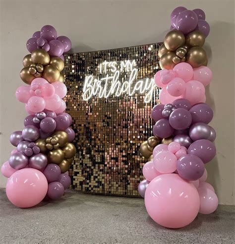 3 Modelos de decoración de globos para XV años Temas para fiestas