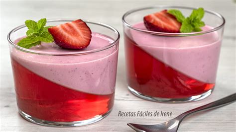 Postre F Cil De Fresas En Vasitos Recetas F Ciles De Irene