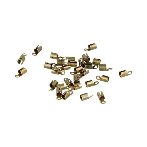 30 Embouts Cordon En Laiton 9mm Lucy Embouts De Finition