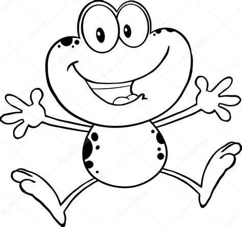 Frog Jumping Drawing at GetDrawings | Free download