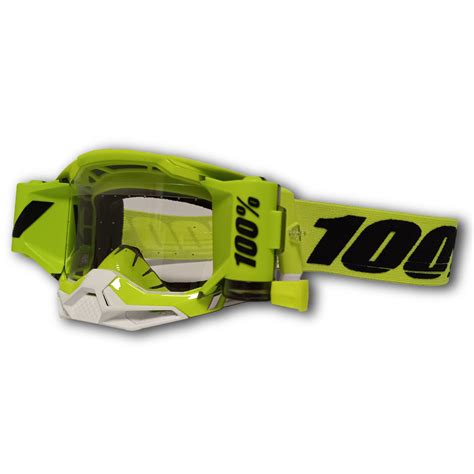 Masque Racecraft Jaune Fluo Planet Motor Sport