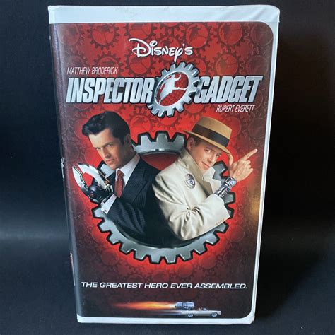 Inspector Gadget Vhs Clam Shell Case Ebay