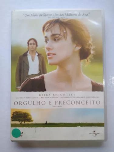 Orgulho E Preconceito Dvd Original Usado MercadoLivre