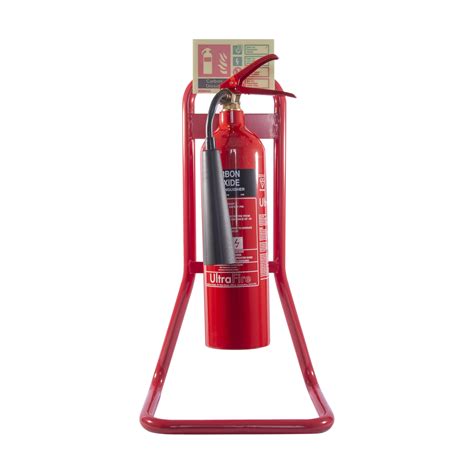 UltraFire Single Red Metal Extinguisher Stand