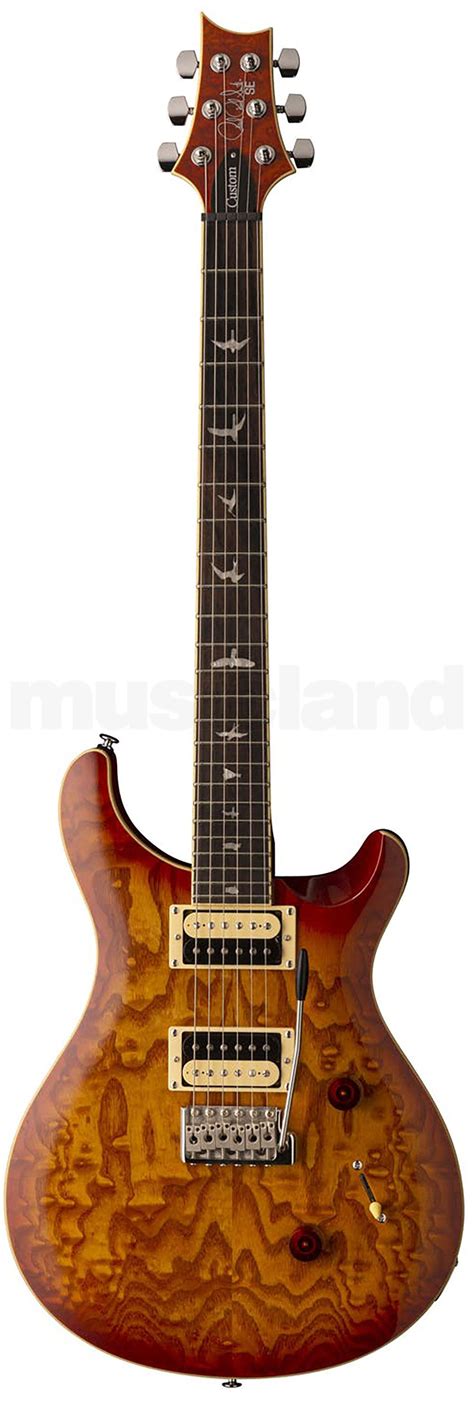 Prs Se Custom 24 Exotic Burled Ash Vintage Sunburst Ηλεκτρικές Κιθάρες