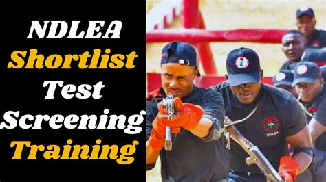 Ndlea Shortlist Aptitude Test Date Screening Venue Time