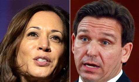 Kamala Harris Slams Ron Desantis Ukraine Statement