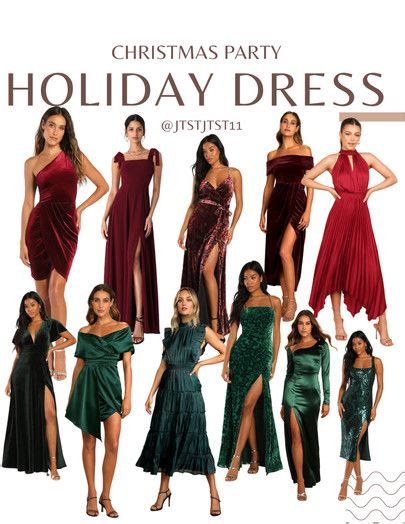 Stylish Holiday Party Dresses For Christmas And New Years Eve