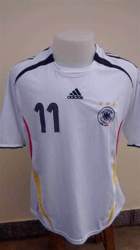 Camisa Sele O Alemanha Klose Adidas Cr Clube Retro