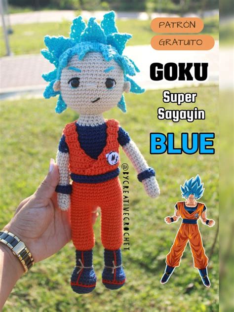 Goku Tejido A Crochet Amigurumi Goku Crochet Amigurumi Patterns