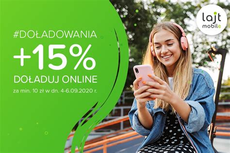 Lajt mobile promocja doładowań Portal telekomunikacyjny Telix pl