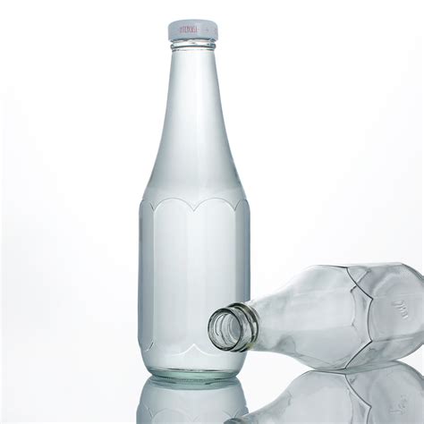 Custom Logo 500ml 16oz Clear Chili Hot Sauce Glass Sauce Bottle With Screw Lid Ketchup Bottle