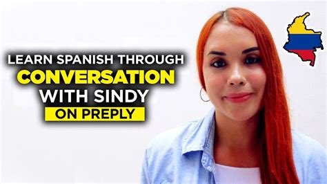 Spanish Conversation Tutor Sindy Yepes Intro Video Preply Video De