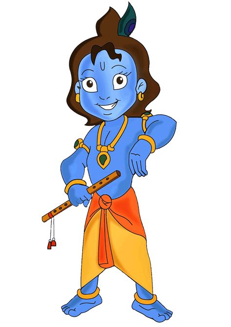 God Krishna Baby Clipart No Background