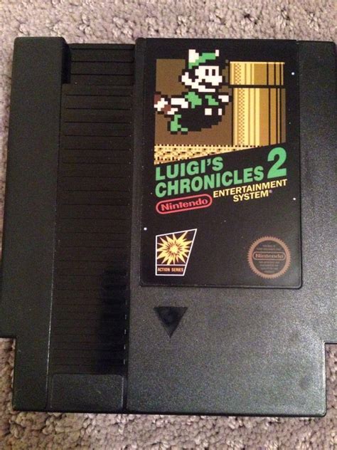 Luigis Chronicles 2 Super Mario Bros Nes Nintendo 1790553339