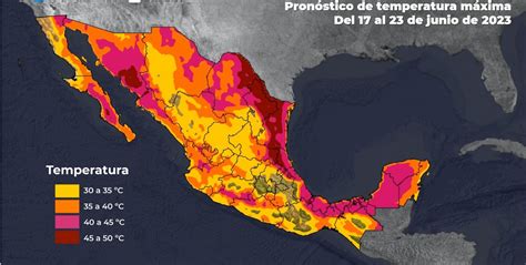 Habrá Temperaturas Superiores A 45 Grados En 12 Estados Para Este Sábado